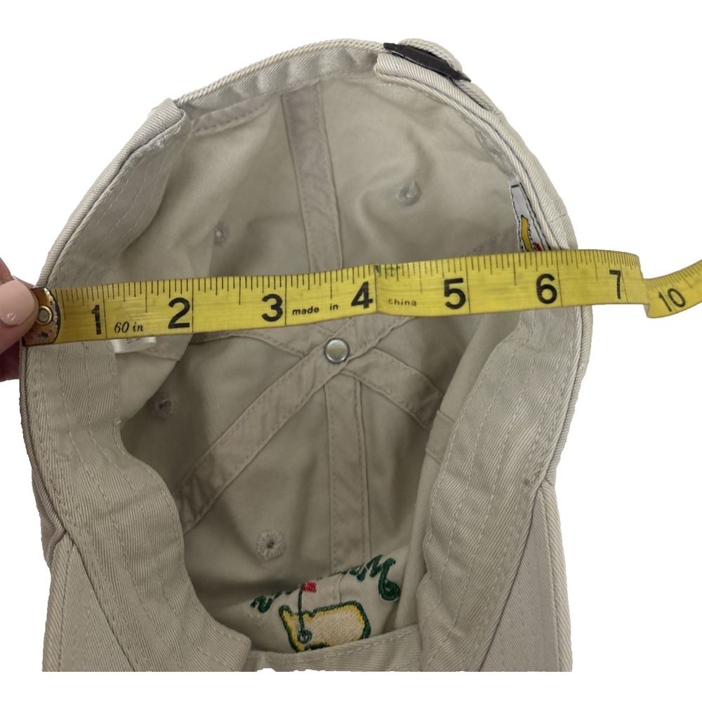 American Needle 2006 Masters Tournament Hat Adult Khaki Augusta National Golf - Picture 5 of 5